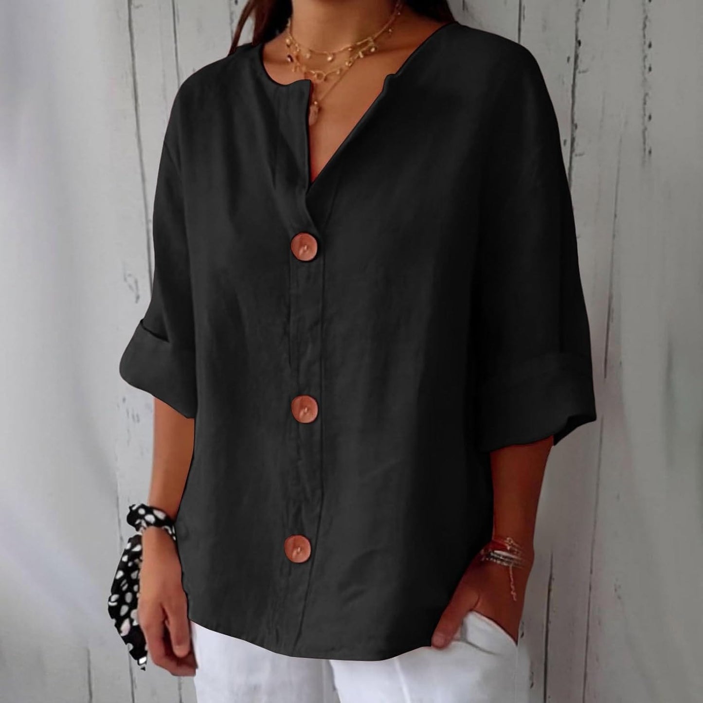 Verna | Breezy Linnen Shirt