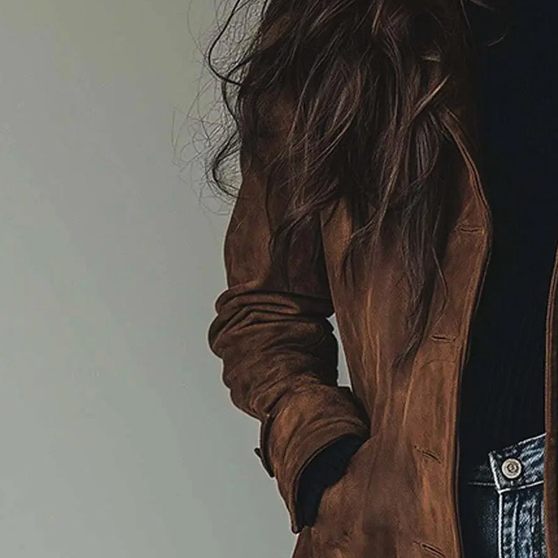 Adela | Elegante lange jas